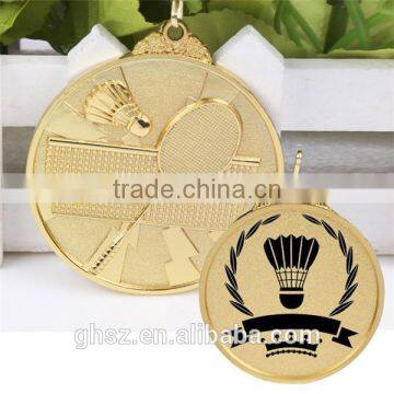 Hot Sale Zinc Alloy Badminton Medal for Wholesale photo-4