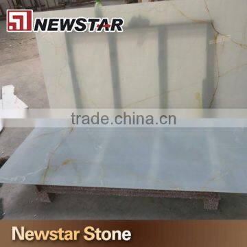 Glass Golden Vein White Onyx Backlit Onyx Panel photo-2
