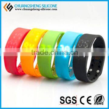 Outdoor Sports Accessory Silicone Bracelet Pedometer, Sleep Monitor photo-5