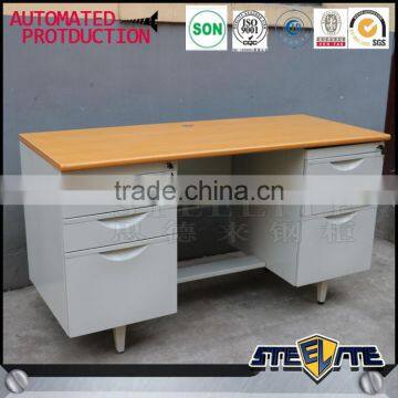 MDF metal cheap corner computer desk
