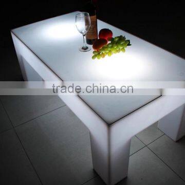 Modern Home Decorative LED Furniture Plastic Illuminated LED Bar Table photo-4