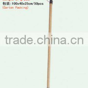 SHORT WOOD HANDLE CORN BROOM