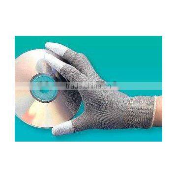 Copper PU Finger Tip Coated Glove , Work Glove , PU Glove