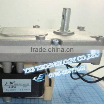 Kind shooting~ Fireplace Gear Motor 120FH-1.5 AC220V 1.5rpm/min Low Shaded Pole Motor In stock~