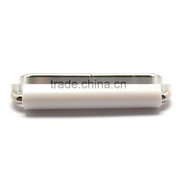 1.5" X 3/8" Rectangle W/White Rolle, Rectangle Metal Loop W/Roller, Metal Loop With Roller photo-6