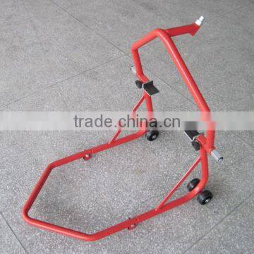 REAR & FRONT Paddock STAND Lift Motorcycle Bike Track Swing Arm photo-4