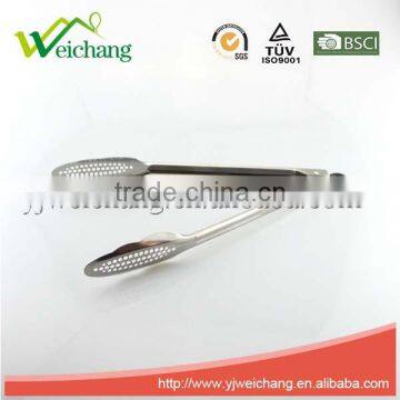 WCJ671 Premium Utility Whole Stainless Steel Food Tongs BBQ Tongs Low Price photo-3