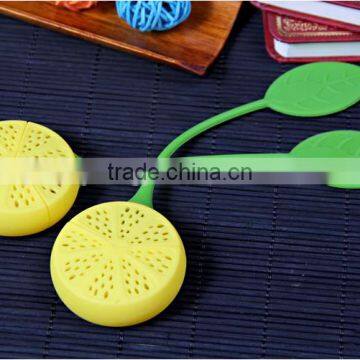 Silicone Drinker Teapot Diffuser Herb Tea Leaf Lemon Strainer Filter Bag Infuser