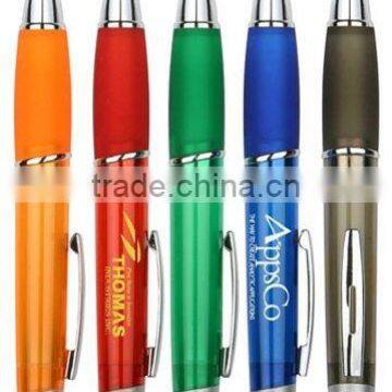 click-type plastic ballpen for advertising