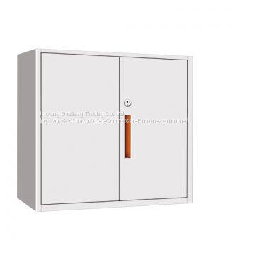 Metal Doors Book Display White Cabinet for Study Room/living Room Designs photo-2
