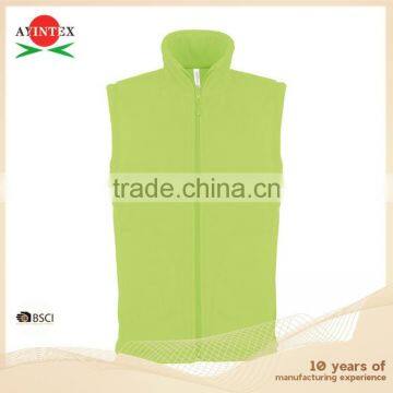 Manufacturer Men's Polar Fleece Sleeveless Vest