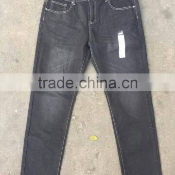 GZY New Style Simple South America Price Of Denim Jeans In Bulk 2017