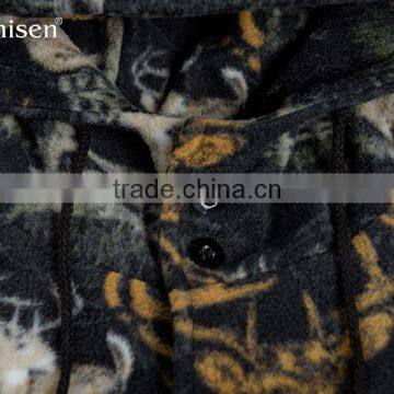 Pringting Animal Hoodies Men Polar Fleece Vest photo-4