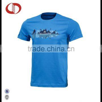 OEM fashion man shirt with O-neck from china factory