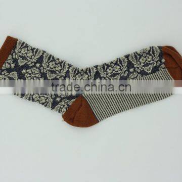 Men Wholesale Perforated Customs Dress Socks With Happy Socks Quality photo-3