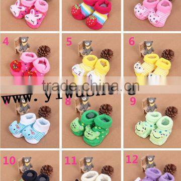 2014 hot sale baby cotton socks very comfortable socks wholesale