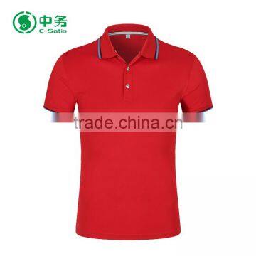 2017 New Fashion Customized Logo Dry Fit Breathable Blank Golf Polo Shirts for Men photo-4