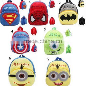 new fashion animal cartoon backpack baby bags children school backpack for 0-4years