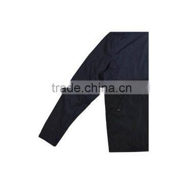 Cheaper Men's Nylon Lightweight Jacket Rain Coat With Hood photo-5