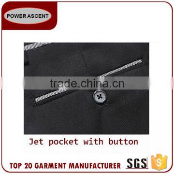 Fashionable Men 2-Button Trim Business Suit With Promotional Price photo-6