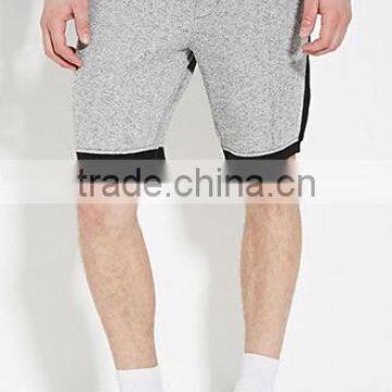 Men Hit Color Circle Cloth With Soft Nap Four Minutes of Pants Pants photo-2