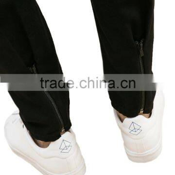 Latest Fashion Design Zipper Bottom Mens Pants Crotch Pants
