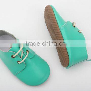 Fashion new leather High quality safe test cute baby oxford shoes