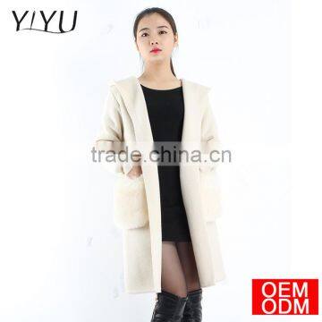 2017 Winter Women Heavy Cardigan With a Hood photo-4