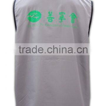 China Manufactory High Quality Latest Zip Multi Pocket Workwear Vest photo-3