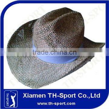 With Band greg norman straw golf hats
