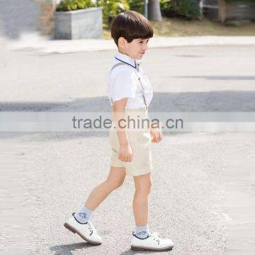 New Fashion Boys Suspenders Pants Set School Performance Boy Clothes Set Fancy Children Wear B-NB-CS905-26 photo-5