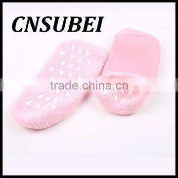 Moisturing and Spa Gel Heel Socks Spa Socks for Cracked Heel photo-3