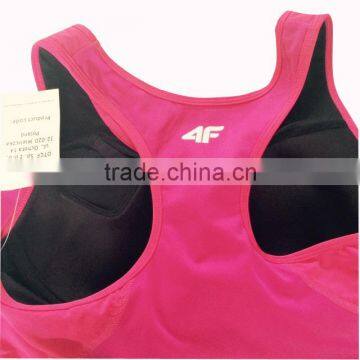 Women Pink Yoga Tank Active Wear photo-2