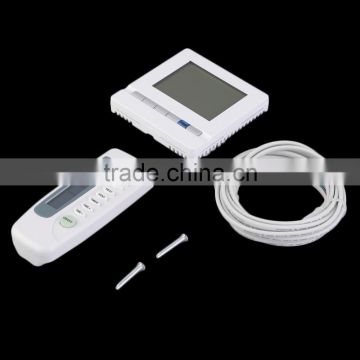 1Pc 16A/250V White LCD Display Thermostat Heat Thermostat Digital Temp Controller