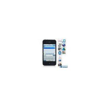 HiPhone S4 Quad Band Single Card Single Standby Dual Cameras WIFI Bluetooth Java 3.5-inch Touch Scre