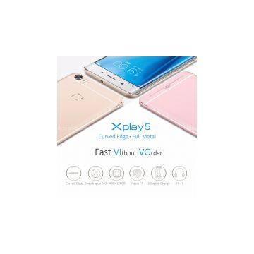 VIVO Xplay5 Mobile Phone Full Metal Curved Edge 5.5 inch 2K 128GB ROM Fingerprint