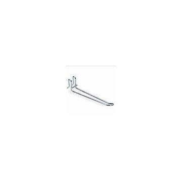 Shop Display Accessories slatwal wire pegboard security hooks 4, 5, 6, 8 lengths