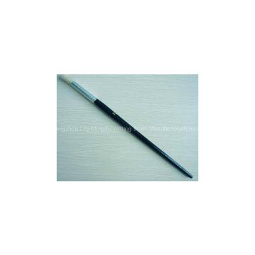 Aluminium Ferrule Natural Bristle Artist Brush With Black Wooden Handle(1949)