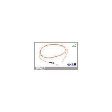 OM1 Multimode Fiber Optic Patch Cord , FC Fiber Optic Jumper 0.9MM