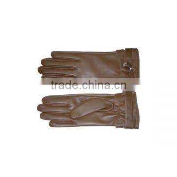 Fashion skin sheepskin gloves leather gloves for women's clothing