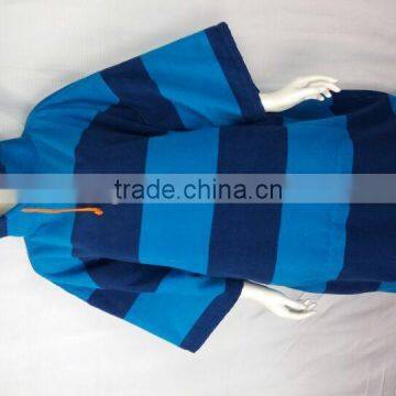 Hot sale!!! adult waterproof microfiber hooded beach poncho