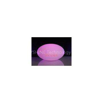 Wireless Pink  LED Mood Lamps With IR Or RF Remote Control ,  LED Egg Light