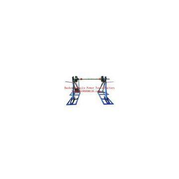 Disassemble cable drum jacks/ cable drum lifter stands