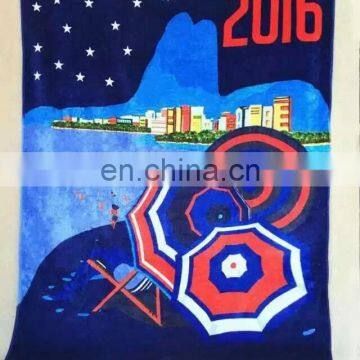 Eco-Friendly Factory Price Polyester Beach Towel Wholesale