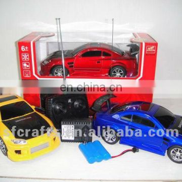 2014 Cool 1:18 scale 4 channel rc car toy with light