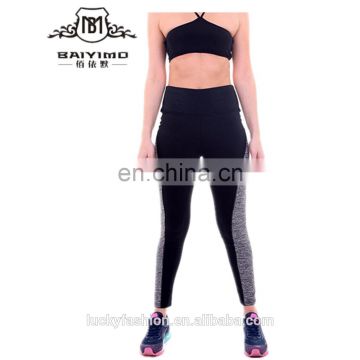 Custom Sport Two-sided High Waist Elastic Yoga Fitness Women Leggings