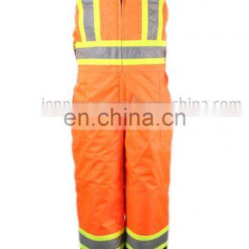 thermal bib overall waterproof 100% polyester bib pants