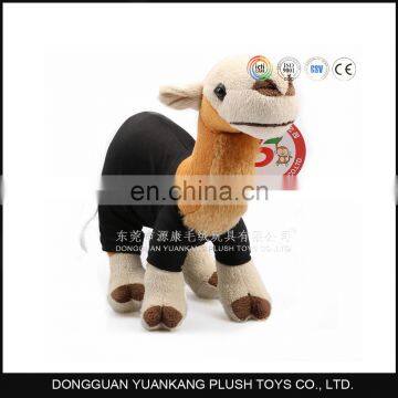 Custom Plush Camel Stuffed Soft Toy for Dubai Souvenir