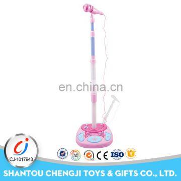 Hot sale microphone plastic musical kids karaoke machine