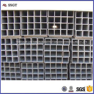 pre galvanized square steel pipe steel hollow tube/square hollow box section